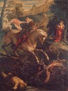 St.George and the Dragon Jacopo Tintoretto